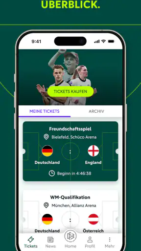 DFB Event-App screenshot