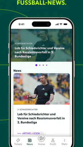 DFB Event-App screenshot