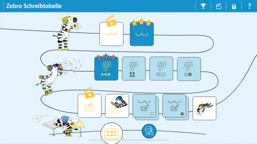 Die Zebra Schreibtabelle screenshot