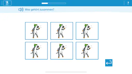 Die Zebra Schreibtabelle screenshot