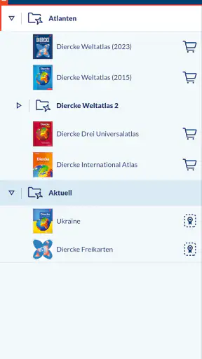 Diercke Atlas screenshot