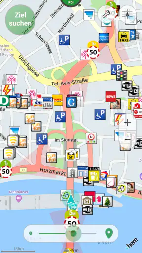 Dieselfahrverbote Routenplaner screenshot