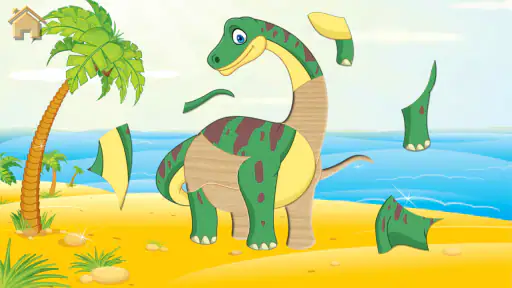 Dino Puzzles, Komplettes Spiel screenshot