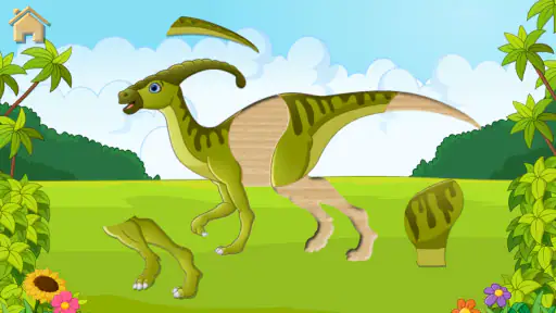 Dino Puzzles, Komplettes Spiel screenshot