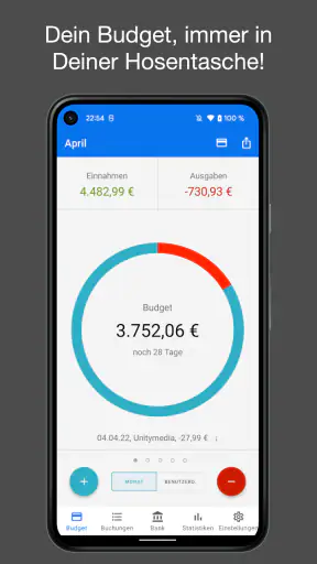 Dispensatio - Haushaltsbuch screenshot