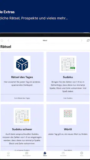dk E-Paper App screenshot