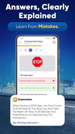DMV Permit Practice Test 2026 screenshot
