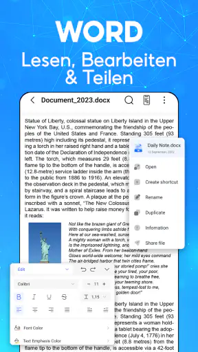 DocPro: Alle Dokumente Leser screenshot