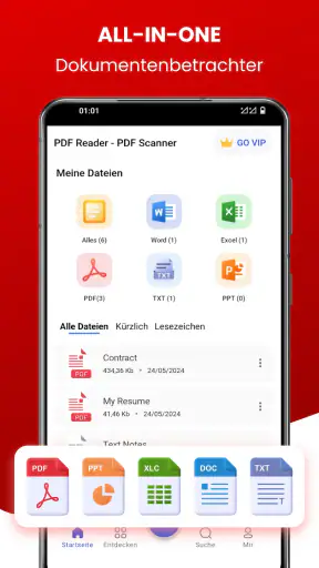 Dokumentenleser für Android screenshot