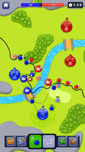 Dots Commander: RTS War screenshot
