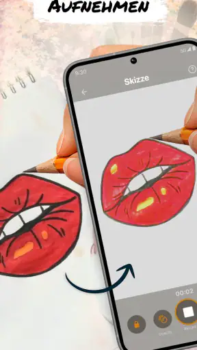 Drawsy: Zeichnen Lernen mit AR screenshot