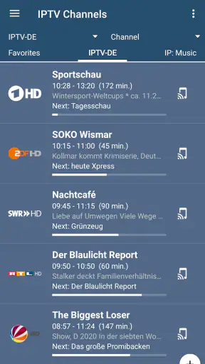 dream Player IPTV screenshot