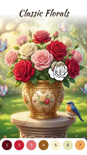 Dress Color: Paint by Number screenshot
