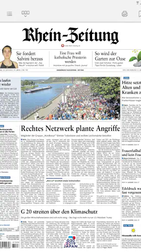 Rhein-Zeitung E-Paper & News screenshot