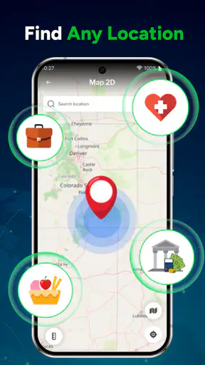Earth Map - Live Location screenshot