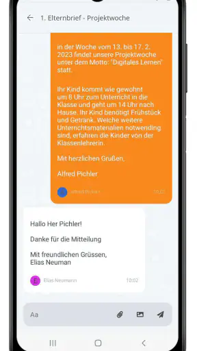 eAssistent screenshot
