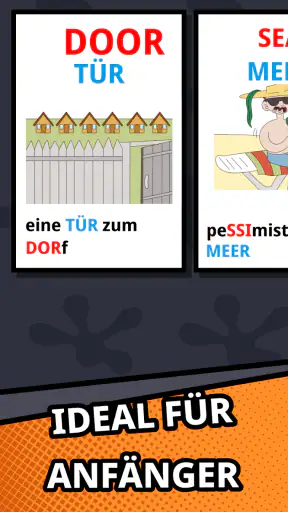 Englisch-Karteikarten lernen screenshot