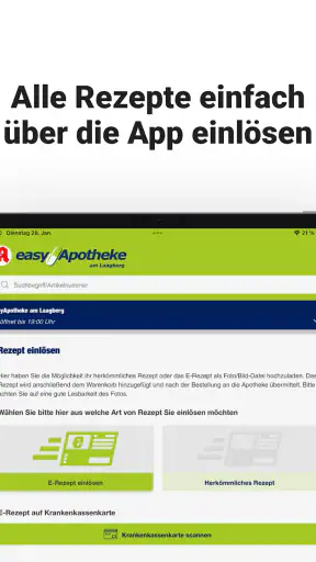 easyApotheke screenshot