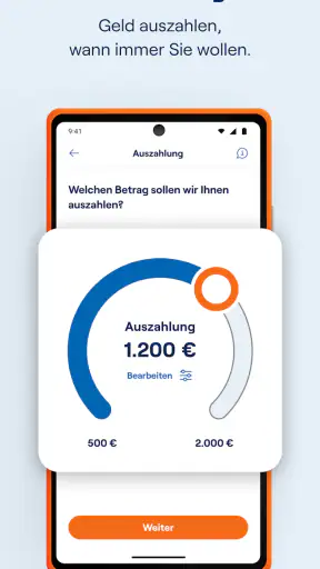 easyCredit+ screenshot