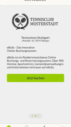 eBuSy screenshot