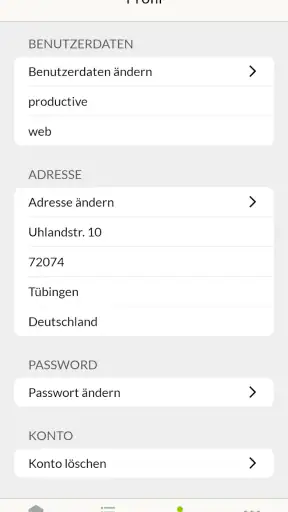 eBuSy screenshot