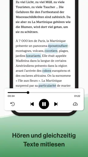 écoute - Französisch lernen screenshot