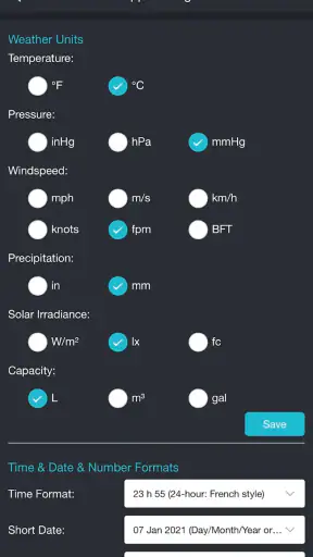 Ecowitt screenshot