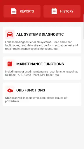 Ediag screenshot