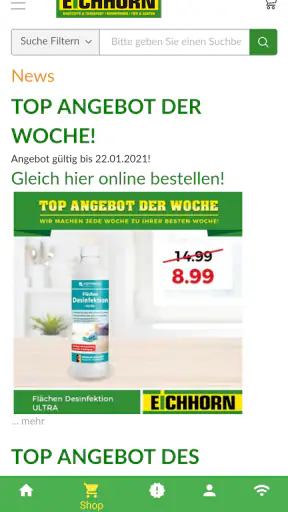 EICHHORN AG screenshot