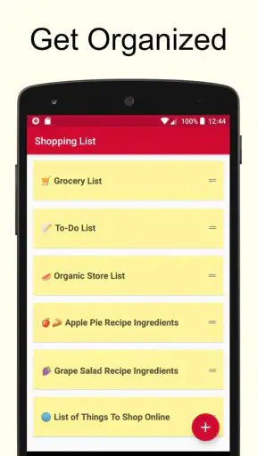 Einkaufsliste screenshot