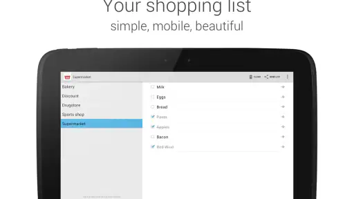 Einkaufsliste screenshot