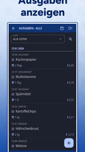 Einkaufsliste - Enchan Li screenshot