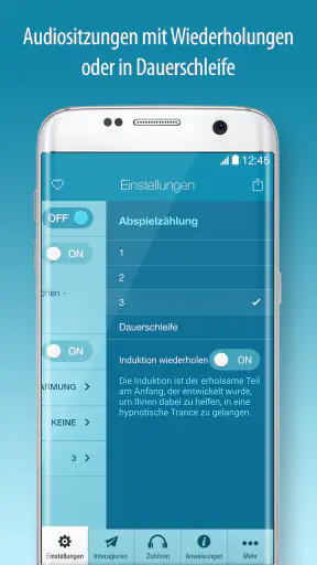 Einschlafen mit Hypnose screenshot