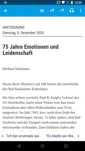 Eishockey News E-Paper screenshot
