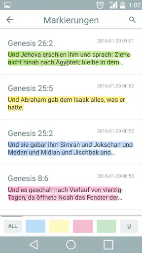 Elberfelder Bibel screenshot