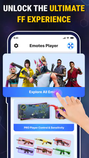 Emotes Player Skin screenshot