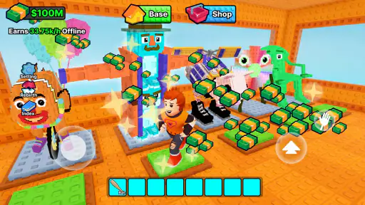 Enter & Catch Brainzot Heads screenshot
