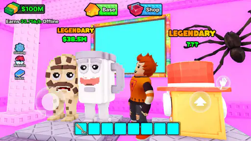 Enter & Catch Brainzot Heads screenshot