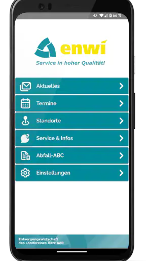 enwi App screenshot