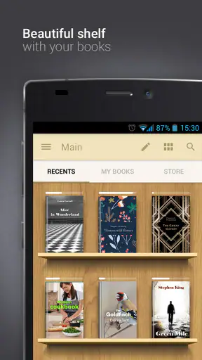 eReader Prestigio: Leser screenshot