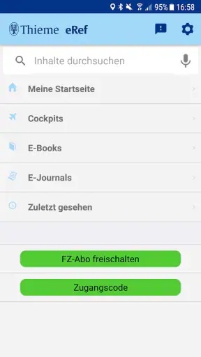 eRef App screenshot