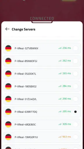 Esgard VPN screenshot
