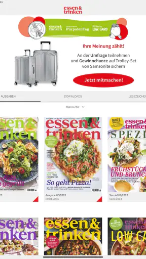 essen & trinken Magazin screenshot