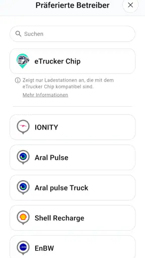 eTrucker screenshot