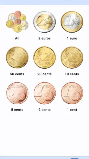 Euro-Münzsammlung screenshot