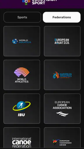 Eurovision Sport screenshot