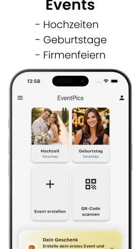 EventPics – Fotos per QR-Code screenshot