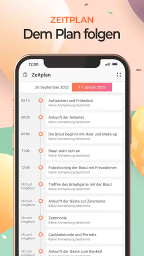 Eventplaner: Geburtstag, Party screenshot