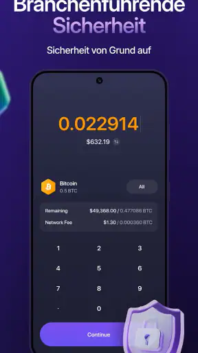Exodus: Krypto-Bitcoin-Wallet screenshot