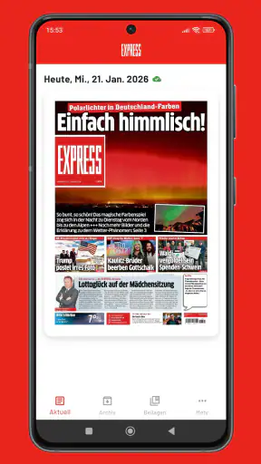 Express E-Paper screenshot
